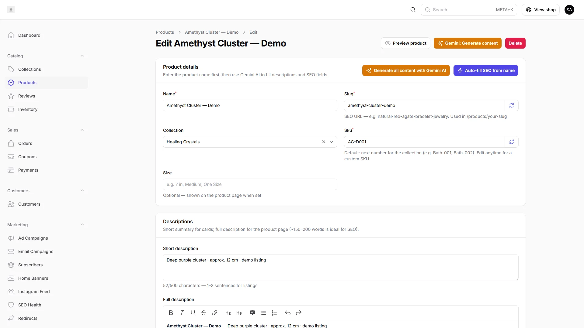 Built to rank and scale faster — IMNORIO screenshot