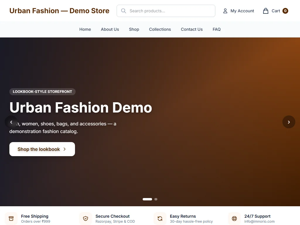 Urban Fashion tablet preview