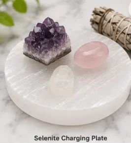 Selenite Charging Plate — Healing Crystals