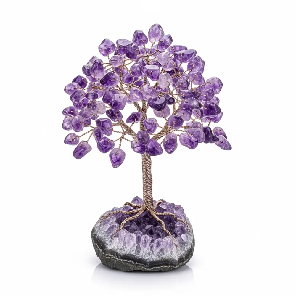 Amethyst Gemstone Tree — Crystal Trees